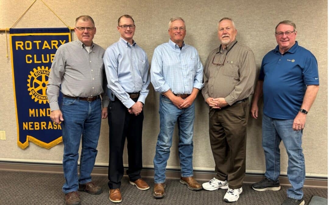 Rotary Club of Minden Inducts 3 New Members